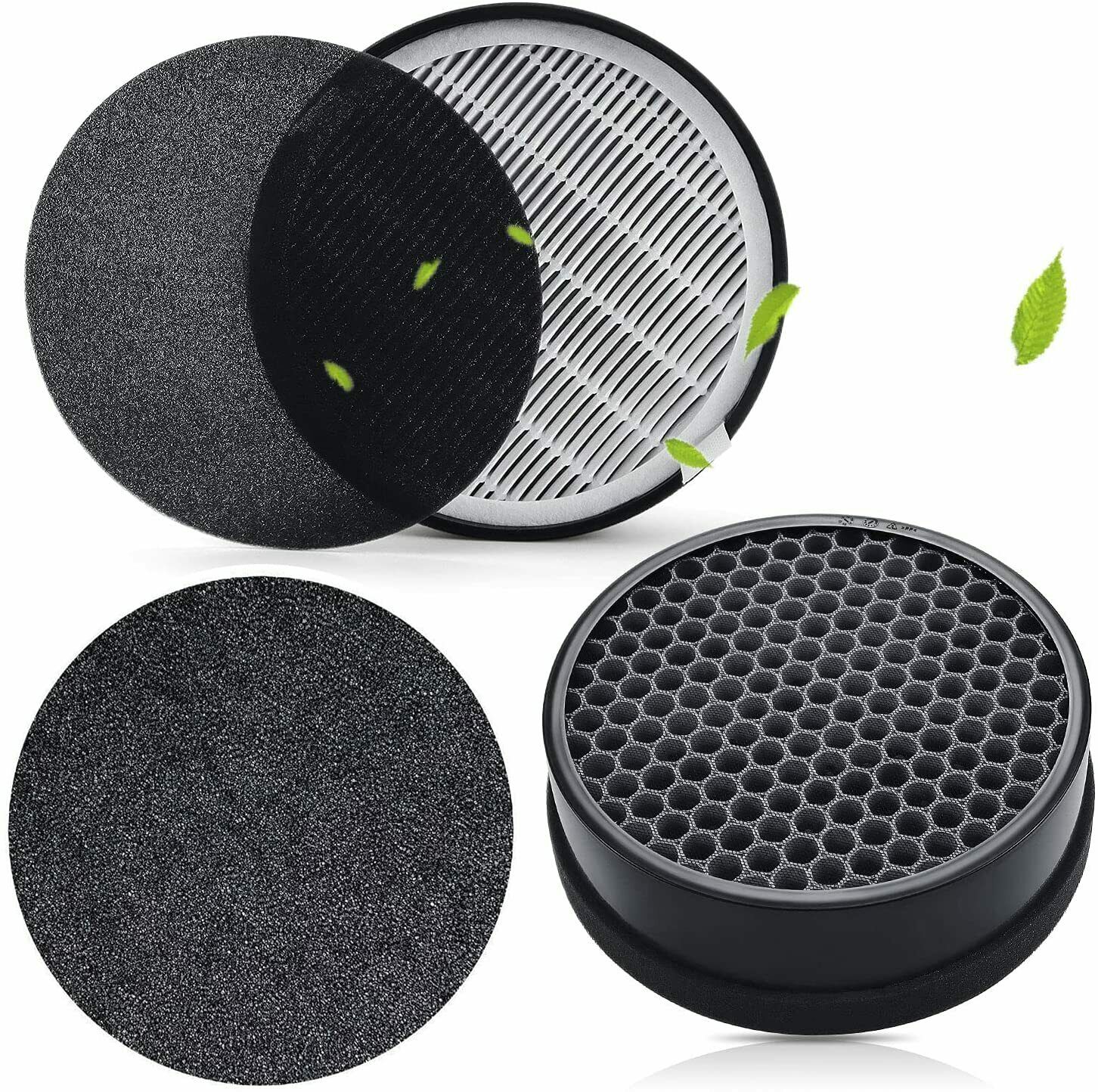 2Pack LV-H132 True HEPA Replacement Filters Fit with LEVOIT LV H132 Air Purifier