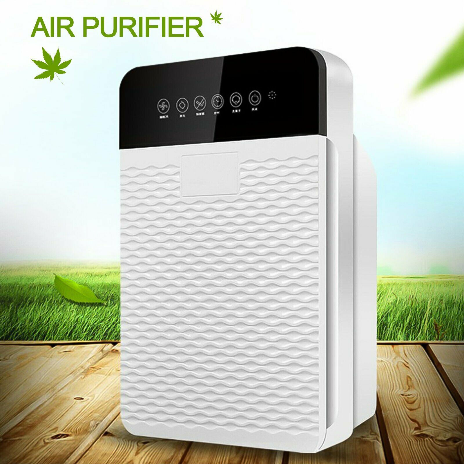Air Purifier HEPA Filter Home Office Odor Allergies Eliminator for 500 Sqft Room