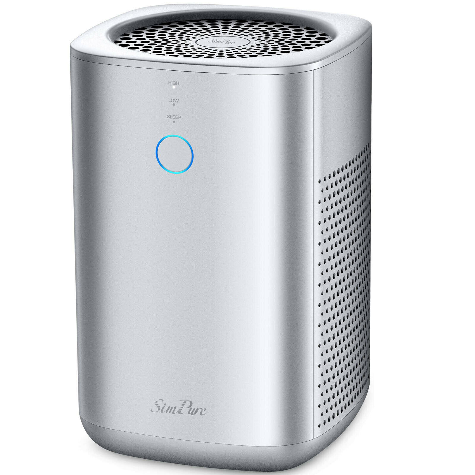 Home Air Purifier for Large Room Allergies Pet, Smoke, Double H13 HEPA Filters