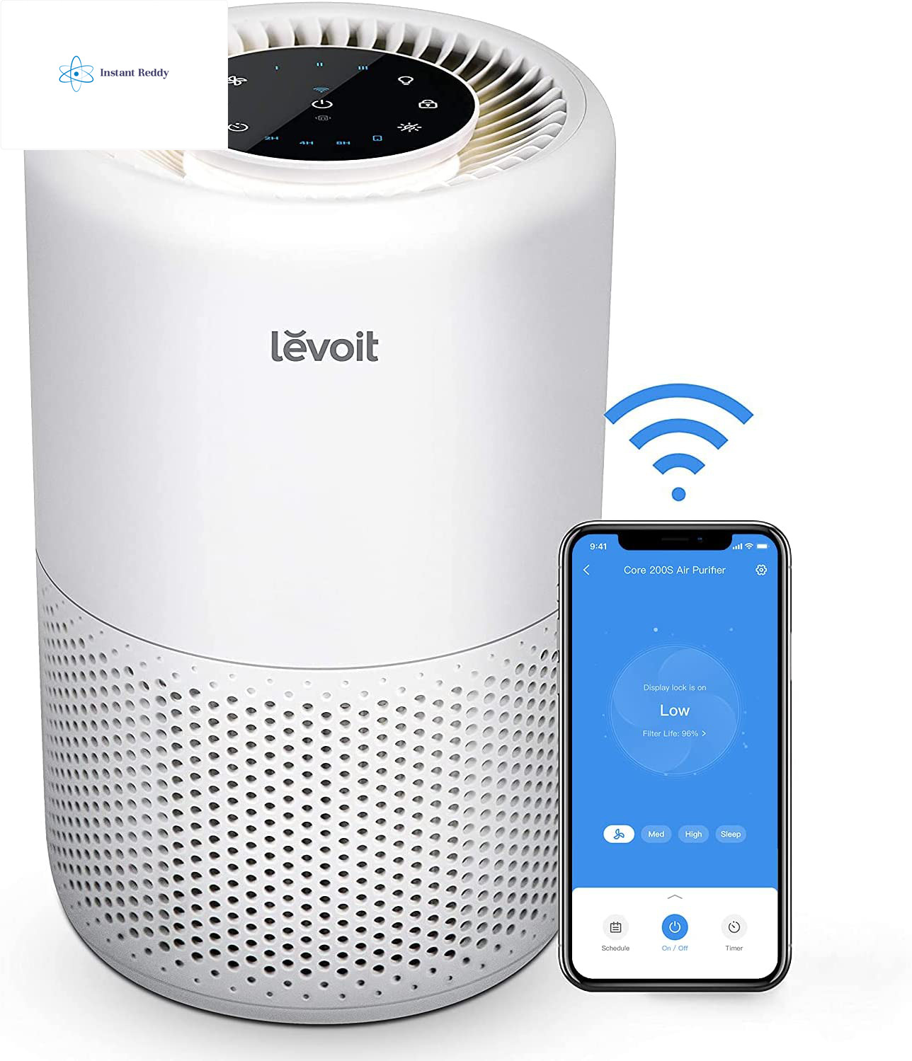 LEVOIT Air Purifiers for Home, Smart WiFi Alexa Control, H13 True HEPA Filter fo