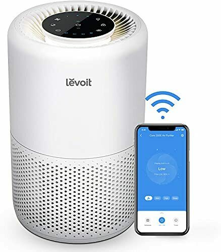 LEVOIT Smart WiFi Air Purifier for Home, Alexa Enabled H13 True HEPA Filter for